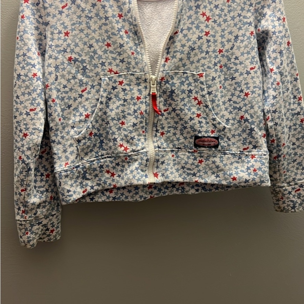 Vineyard Vines Kids Blue and Red Star Jacket